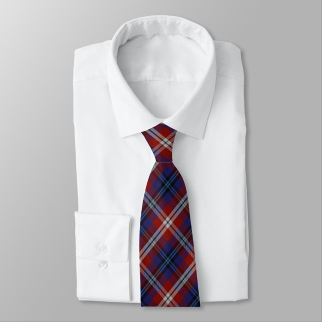 Cravate McKnight Tartan (Attaché)