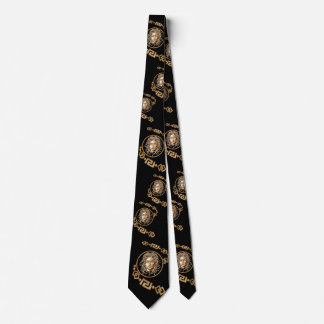 Cravate Medusa Eyes Gold