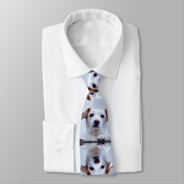 Cravate Meilleur ami de l'homme chien (Attaché)