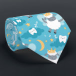 Cravate Mélange Mouton Fée Dentiste Hygiéniste<br><div class="desc">Cute Sheep Dentiste Dentiste Hygiéniste Bureau dentaire Motif pédiatrique Dentiste.</div>