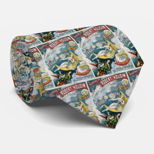 Cravate Melies ~ Magicien français Vintage Magicien Act