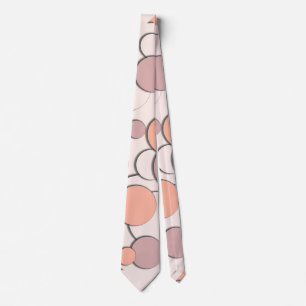 Cravate Melon Balls Design Monochrome