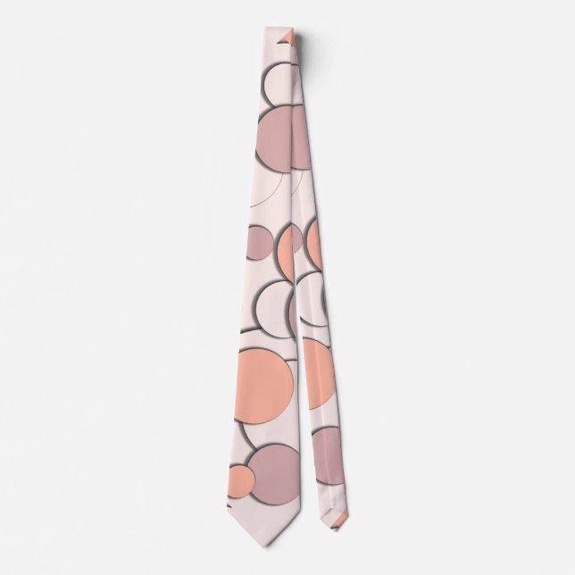 Cravate Melon Balls Design Monochrome (Devant)