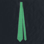 Cravate Men's Blue Polka Dot and Emerald Green Tie<br><div class="desc">This emerald green tie a des dots bleus.</div>