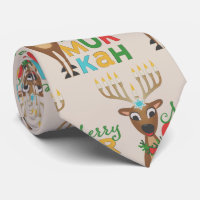 Merry Christmukkah Reindeer