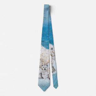 Cravate Mes ours polaires - pour le fils