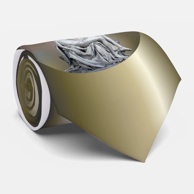 Cravate Michaël Angelo - le Pieta (Roulé)