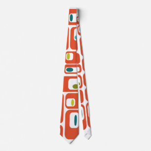 Cravate Midcentury Modern Rectangles
