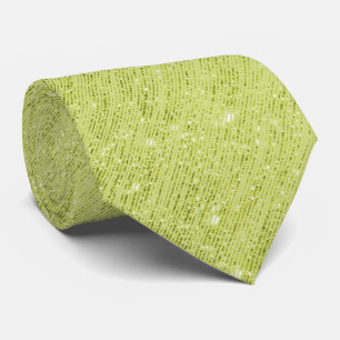 Cravate Milo Dale Green Stripped Necktie Homme