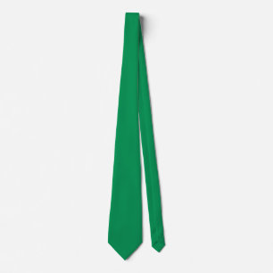 Cravate Minimaliste Professionnel Couleur Verte Espagnole