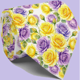Cravate Mode de printemps Nœud papillon floral pour mari