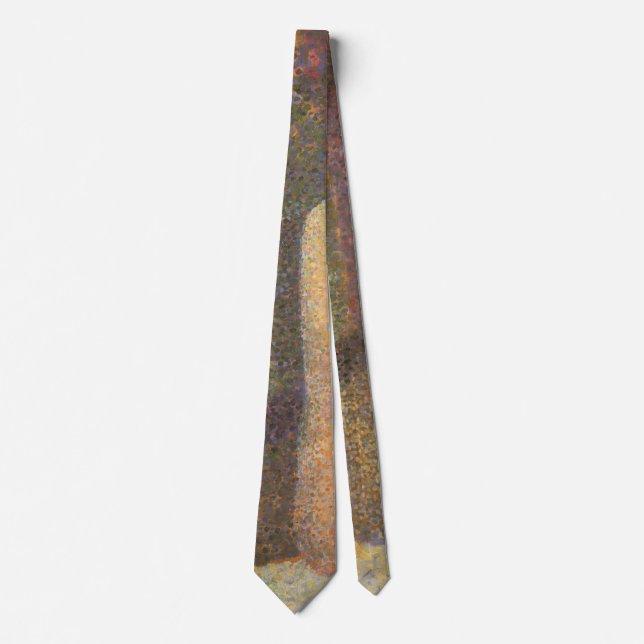 Cravate Modèle de dos par Georges Seurat, Art ancien (Devant)