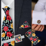Cravate Modèle floral coloré<br><div class="desc">Modèle Floral coloré.</div>