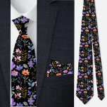 Cravate Modèle floral coloré<br><div class="desc">Modèle Floral coloré.</div>