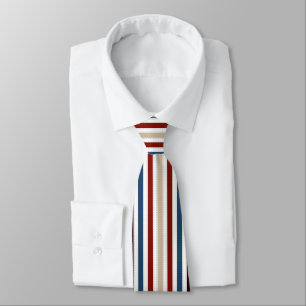 Cravate Moderne Chic Rayé