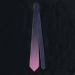 Cravate Moderne violet rose coloré Ombre dégradant<br><div class="desc">Cravate Ombre Gradient violet rose moderne. Éléments correspondants disponibles.</div>