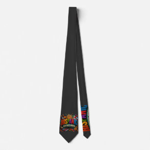 Cravate Mois du patrimoine hispanique 3D Fierté culturelle