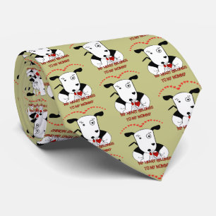 Cravate Mon coeur appartient à ma maman