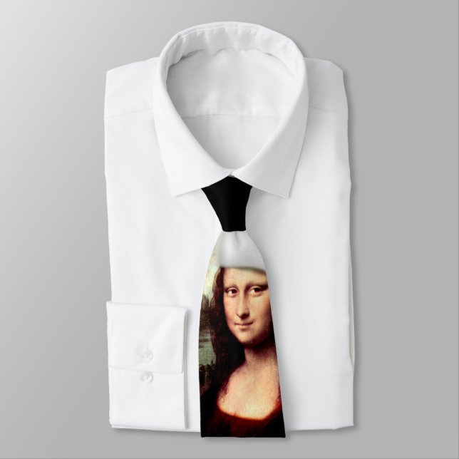 Cravate Mona Lisa Noël (Attaché)