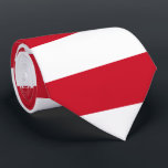 Cravate Monaco<br><div class="desc">Drapeau de Monaco</div>