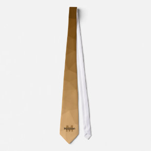 Cravate Monogramme motif de maillage de géométrie de gradi