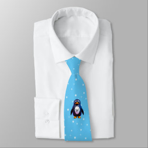 Cravate Monogramme Penguin