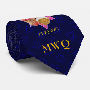 Cravate MONogramme ROSH HASHANAH
