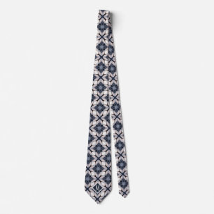 Cravate Monogrammed Grey Design Motif unique Hommes