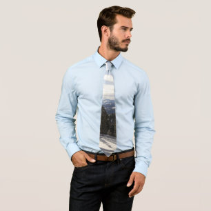 Cravate Montagnes Madison en hiver dans le Montana