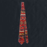 Cravate Moquette turque antique<br><div class="desc">Moquette orientale colorée,  moquette turque persane.</div>