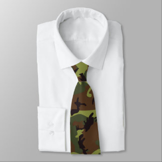 Cravate Moss Green Camo