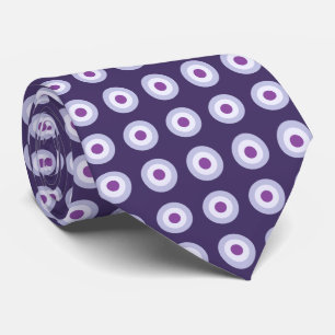 Cravate Motif à points Polka - Violet bleu violet violet l