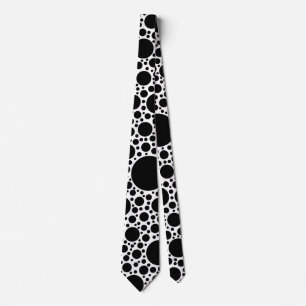 Cravate Motif à pois noir + votre fond et idées