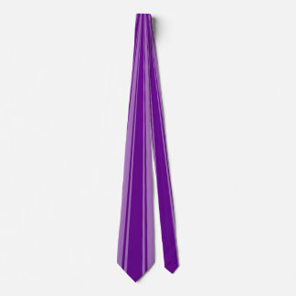Cravate Motif à rayures funky violet