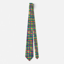 Motif Abstrait couleur aquarelle plaid