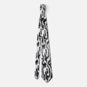 Cravate Motif Abstrait Tendance Moderne