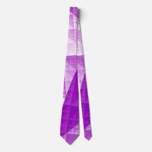 Cravate Motif abstrait violet