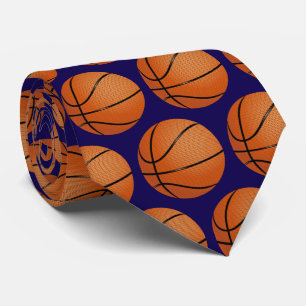 Cravate Motif Basketballs   Cadeaux de sport