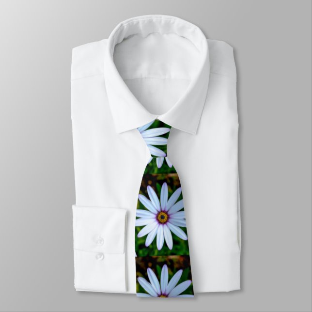 Cravate Motif blanc (Attaché)