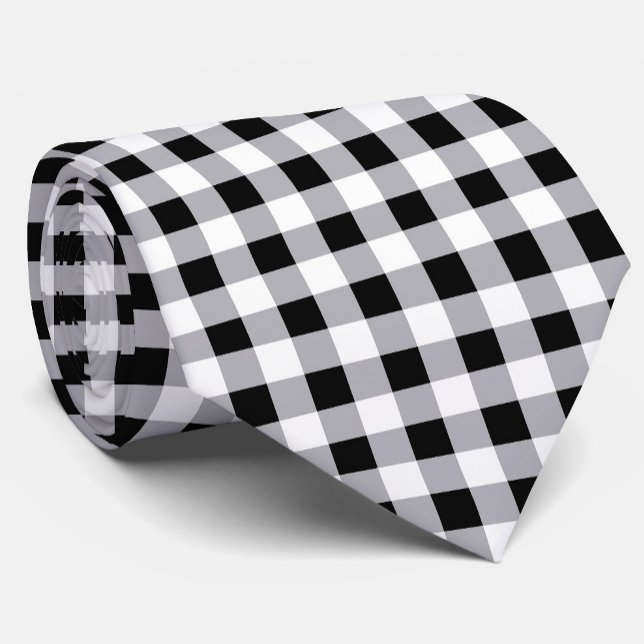 Cravate Motif blanc gris gris (Créateur téléchargé)