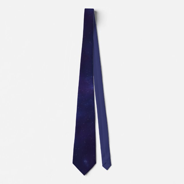 Cravate Motif bleu royal (Devant)