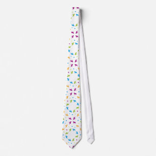 Cravate Motif Bouledogue Français