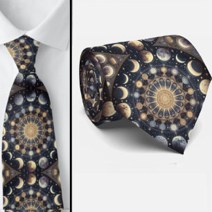 Cravate Motif Céleste 