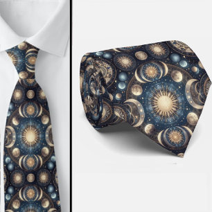Cravate Motif Céleste 