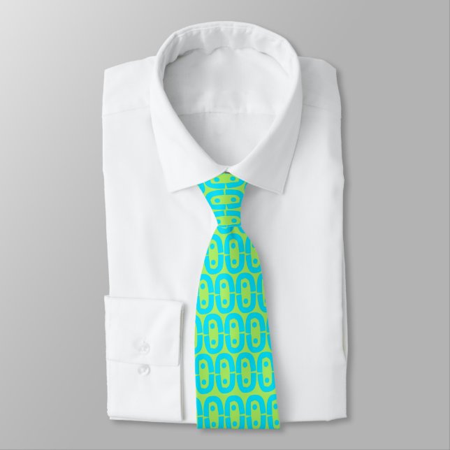 Cravate motif coloré moderne (Attaché)