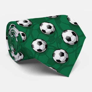 Cravate motif cool de football