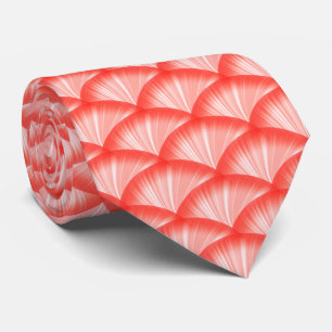 Cravate Motif corail élégant moderne