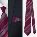 Cravate Motif couleur mignonne rayures<br><div class="desc">Couleur Cute Stripes Motif cravate.</div>