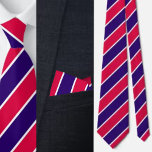 Cravate Motif couleur mignonne rayures<br><div class="desc">Couleur Cute Stripes Motif cravate.</div>