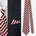 Cravate Motif couleur mignonne rayures<br><div class="desc">Couleur Cute Stripes Motif cravate.</div>